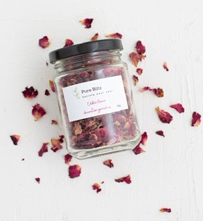 Organic dried rose petals